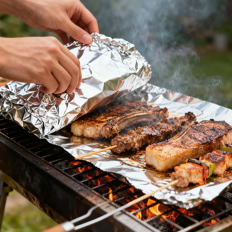 ມ້ວນ foil